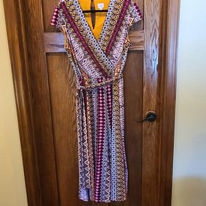 Dressbarn Jumpsuit One Piece - Aztec Multi color